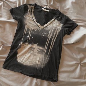 Forever 21 graphic v-neck tee.